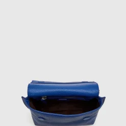 Handbags-Aquatalia Soho Crossbody Electric Blue