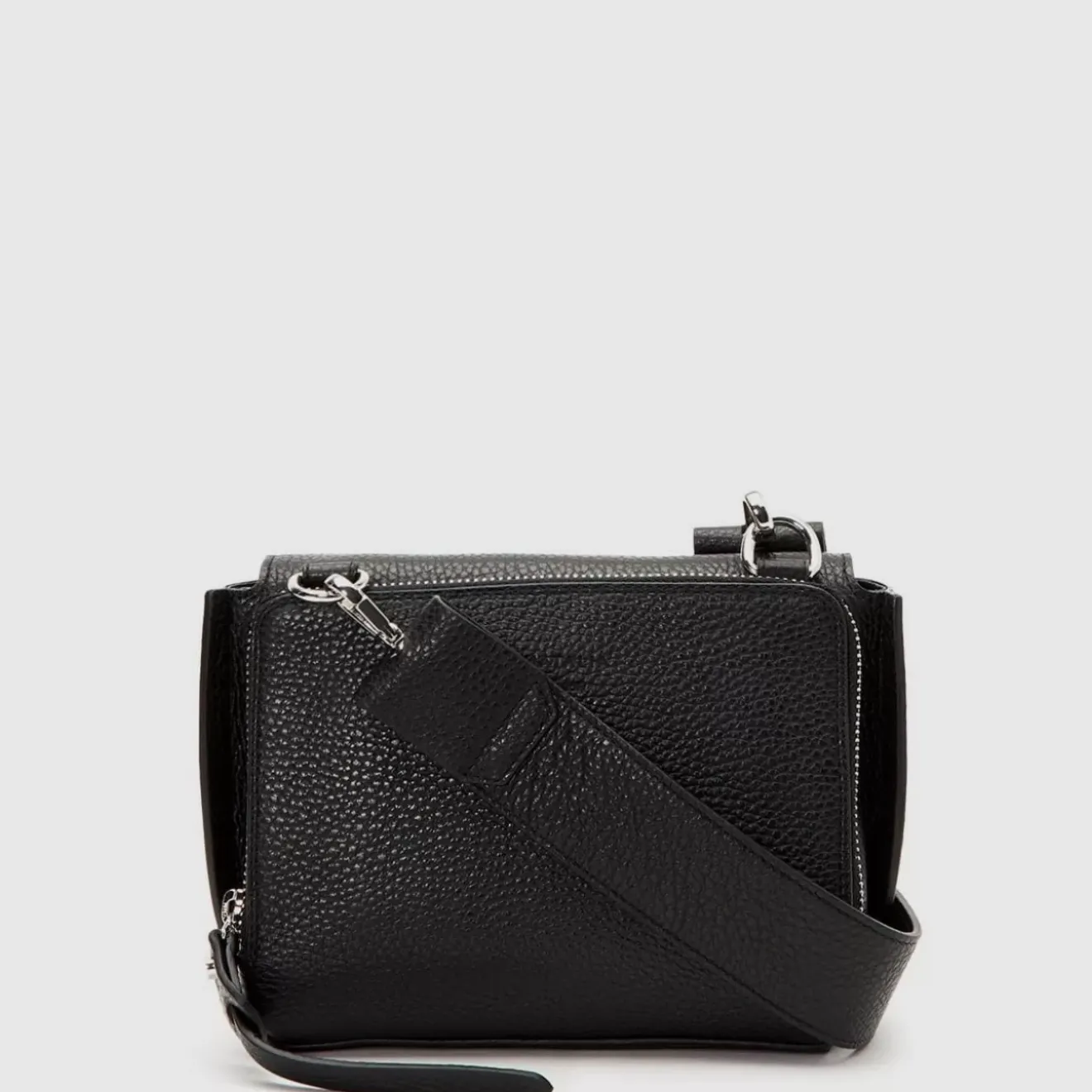 Handbags-Aquatalia Soho Crossbody Black