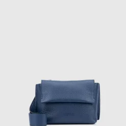 Handbags-Aquatalia Soho Crossbody Navy