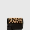 Handbags-Aquatalia Soho Crossbody Leopard