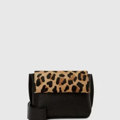 Handbags-Aquatalia Soho Crossbody Leopard