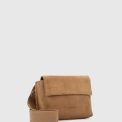 Handbags-Aquatalia Soho Crossbody Whiskey