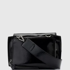 Handbags-Aquatalia Soho Crossbody Black