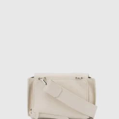 Handbags-Aquatalia Soho Crossbody Cream