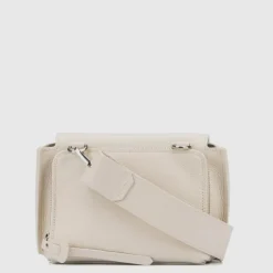 Handbags-Aquatalia Soho Crossbody Cream