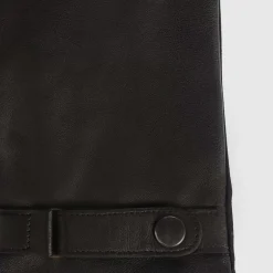 Gloves-Aquatalia Strap Glove Black