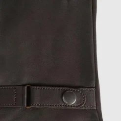 Gloves-Aquatalia Strap Glove Espresso