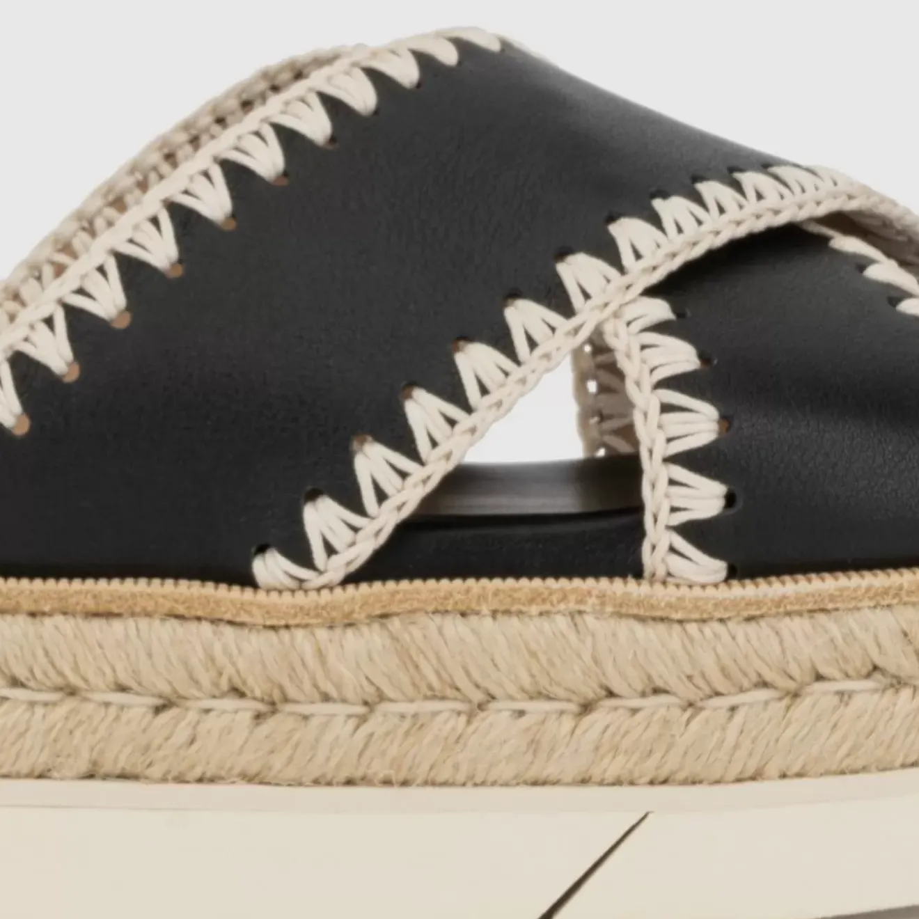 Sandals-Aquatalia Sylvie Black/Natural
