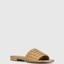 Sandals-Aquatalia Tatia Natural/Gold