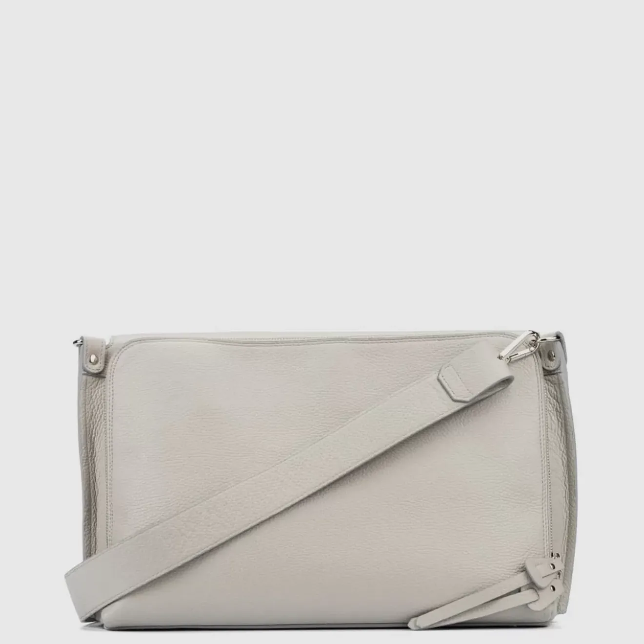 Handbags-Aquatalia Verona Messenger Pearl