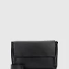 Handbags-Aquatalia Verona Messenger Black